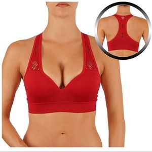 Push Up Bra Women's Yoga Crop Top Sports